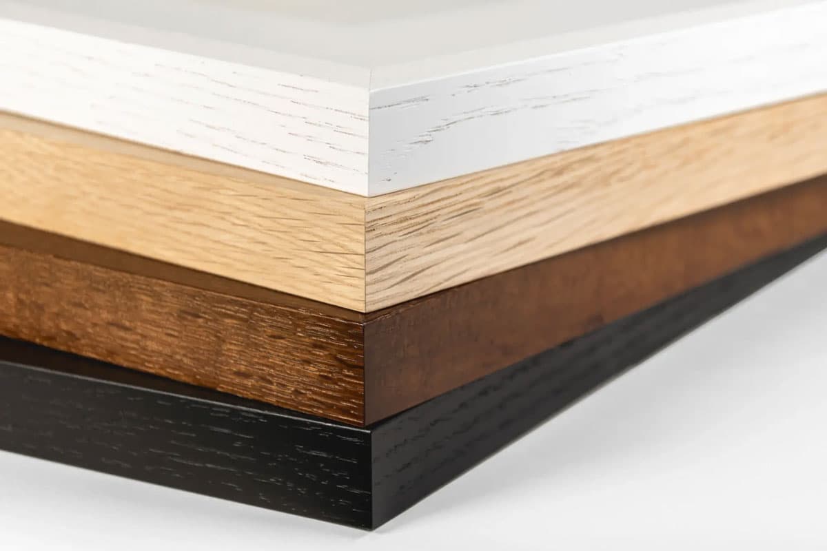 4 Wooden Frame Colors